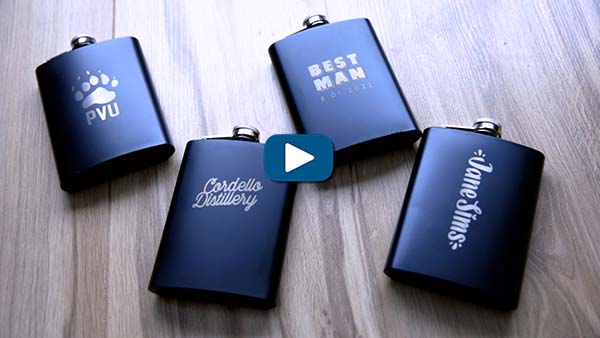 engraving metal flasks for gifts